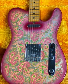Fender Masterbuilt Dennis Galuszka 69 Telecaster Pink Paisley